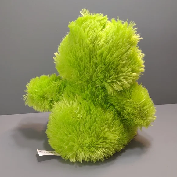 Green Frog Stuffed Animal - Picture 3 of 7